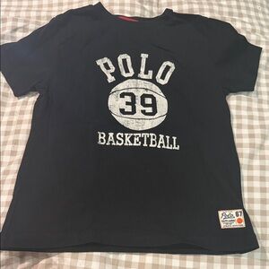 Polo by Ralph Lauren Kids Black Polo 39 Basketball Tee